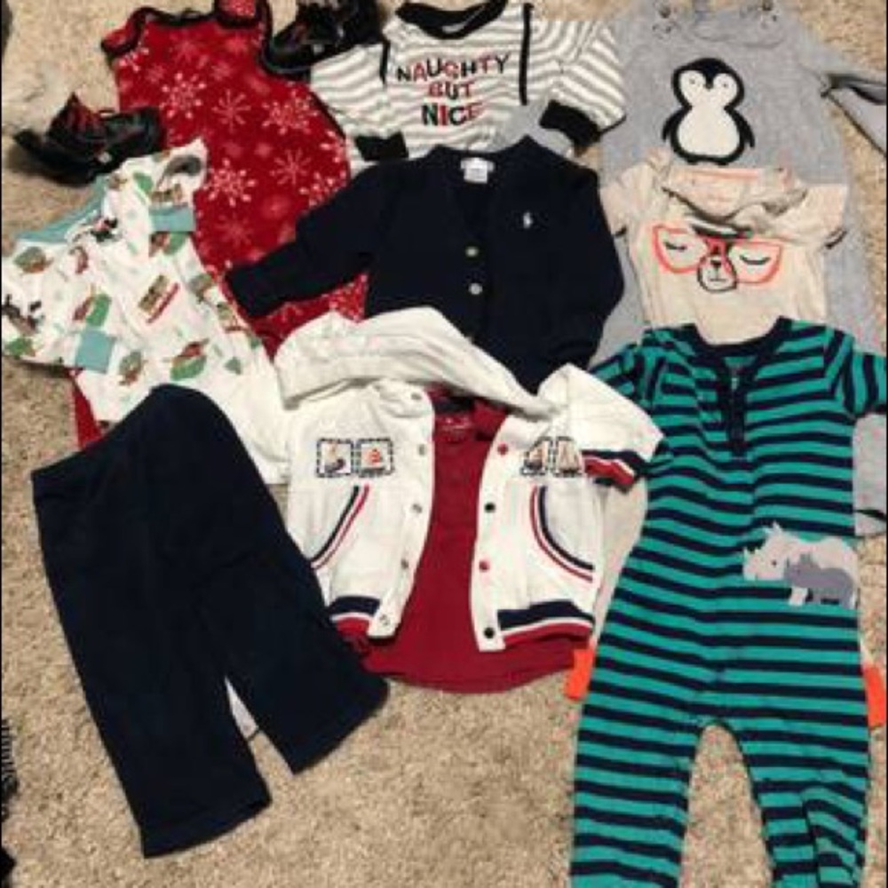 12 month Baby Girl clothing bundle